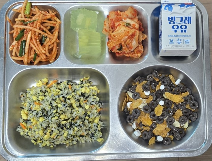 조식 식단 이미지